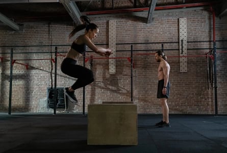 Box Jump, Bryant Villota, Crossover performance physical therapy, Tampa, Florida